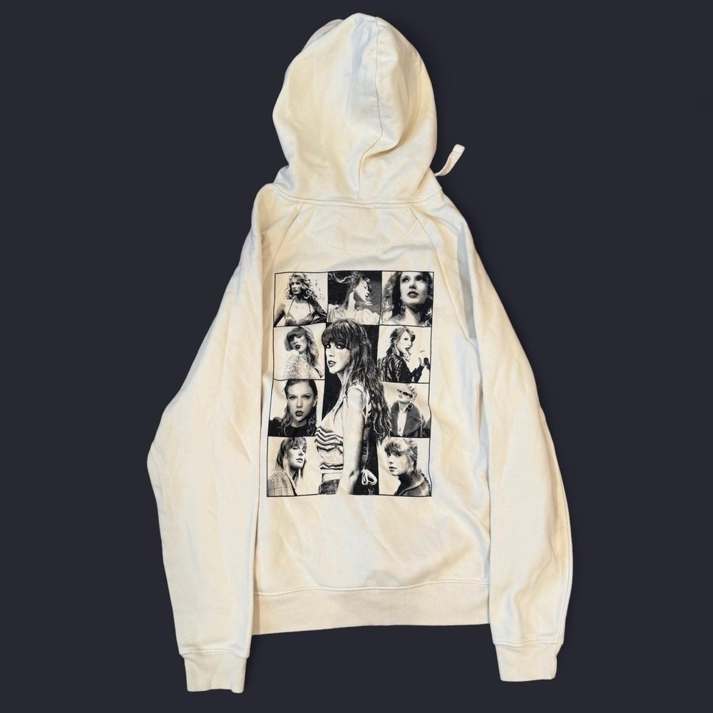 Taylor Swift The Eras Tour Hoodie Official Merch Women's Size Large Swiftie Pop